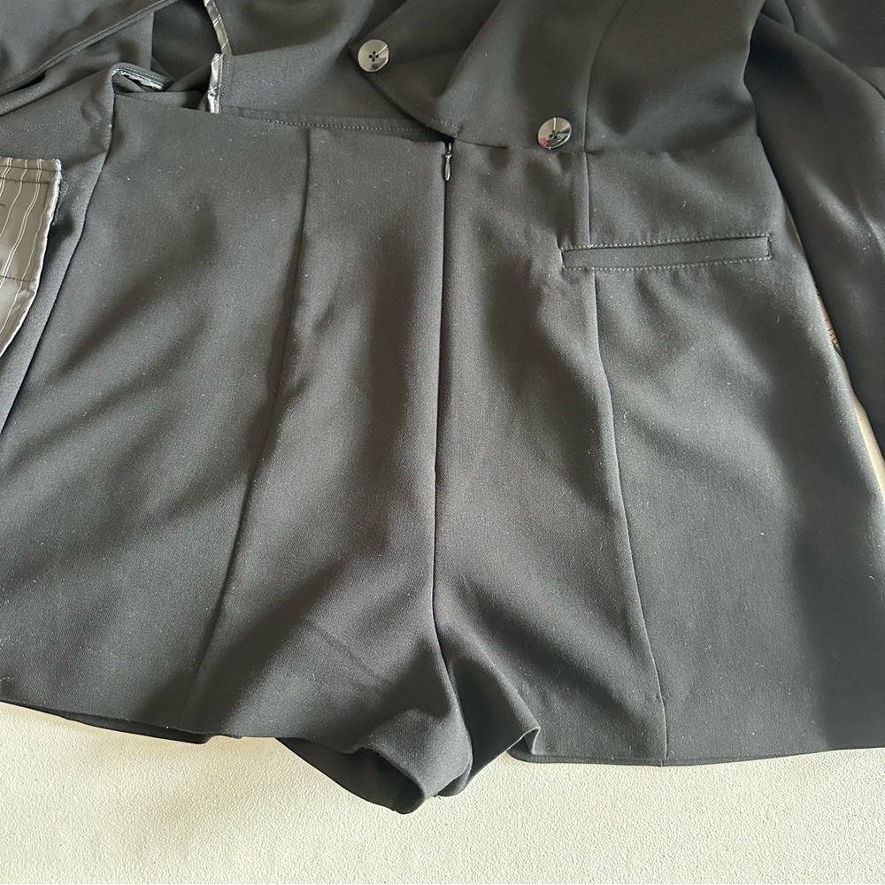 By Anthropologie women’s suit blazer romper - Picture 9 of 12